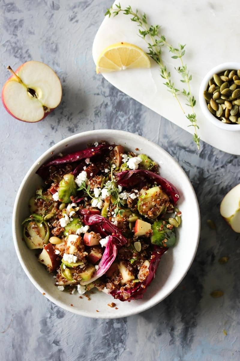 Autumn Quinoa Bowls with Orange-Thyme Vinaigrette