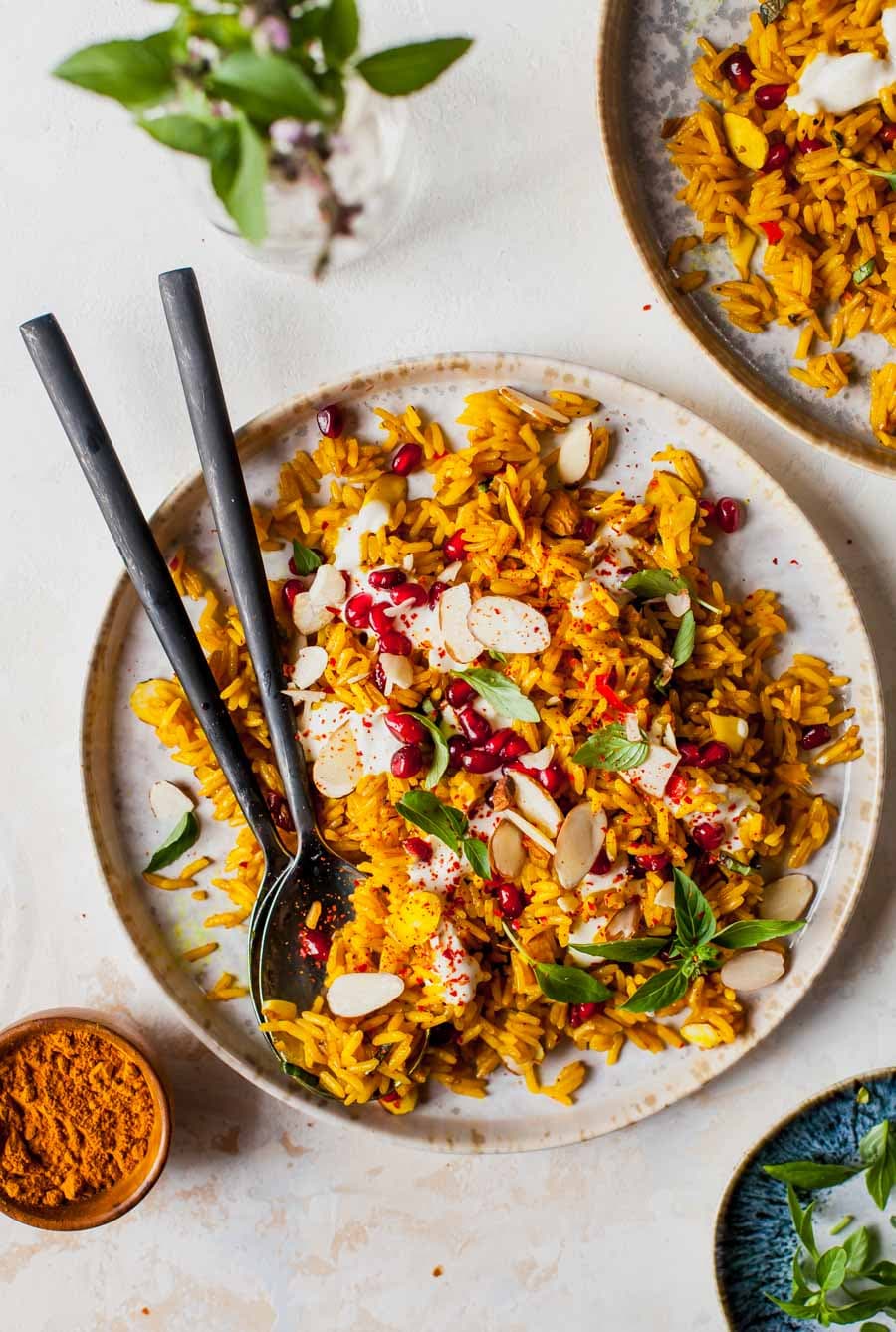 30 Minute Golden Rice Pilaf