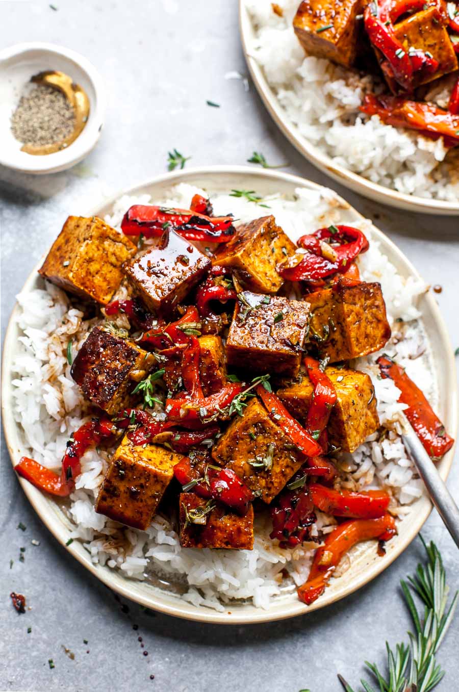 Balsamic Tofu