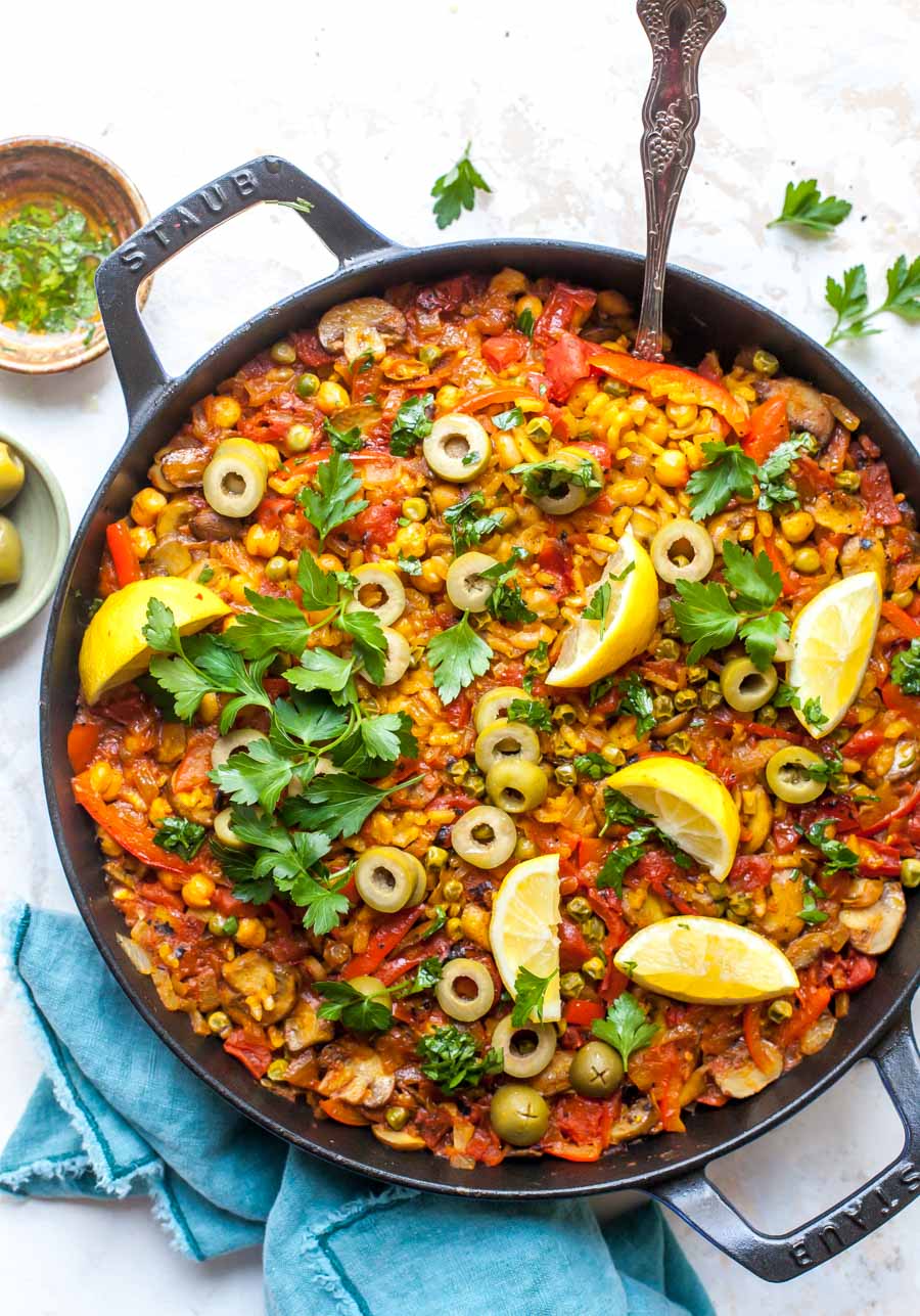 Vegetarian Paella