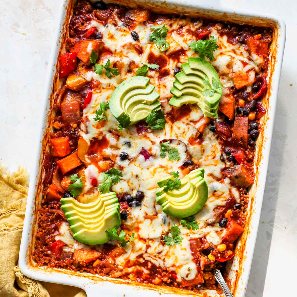 Quinoa Enchilada Bake (One Pan)