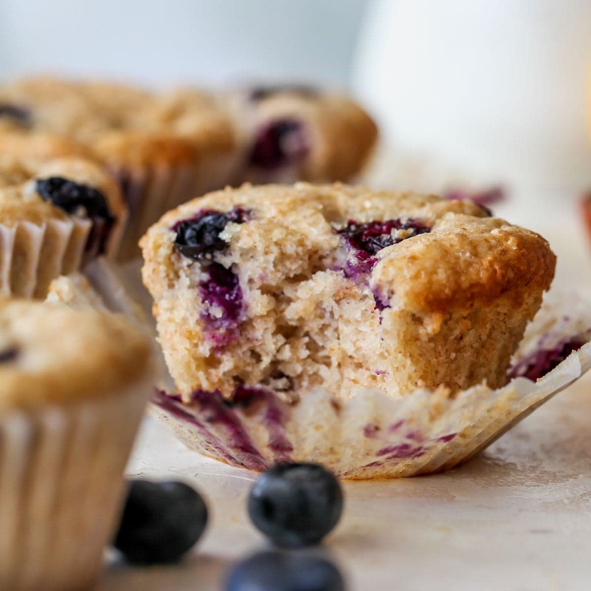 The Best Vegan Blueberry Muffins
