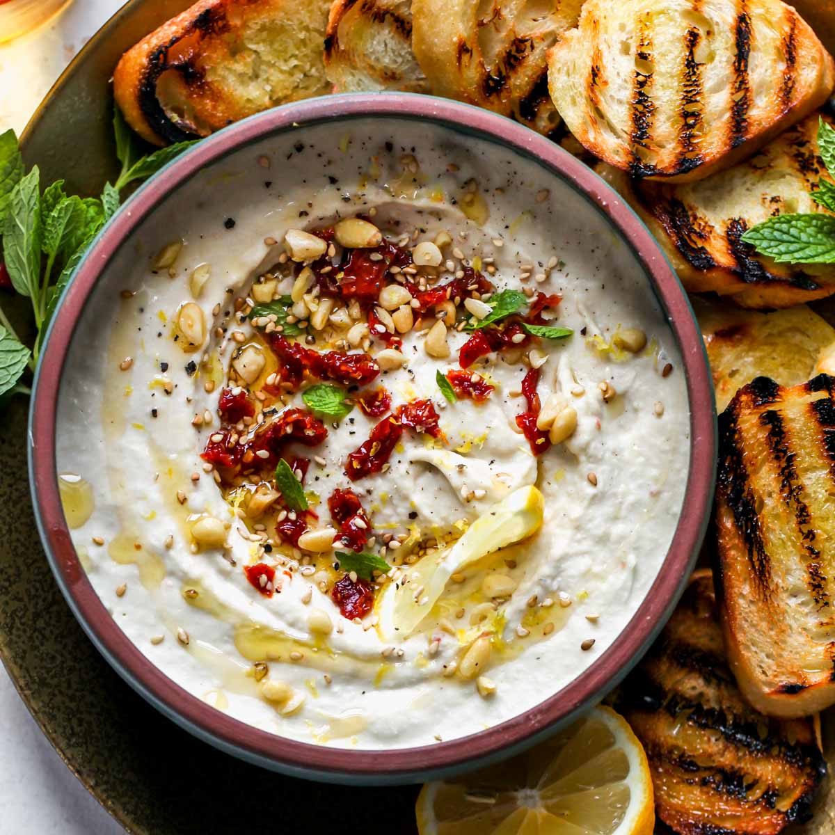 Easy White Bean, Artichoke, and Sun-Dried Tomato Dip