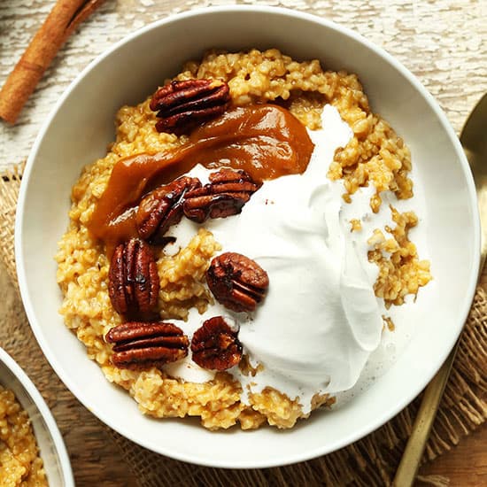 Pumpkin Pie Oats