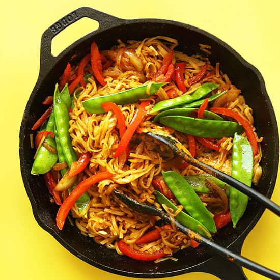 Vegan Singapore Noodles