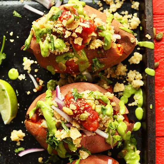 Quinoa-Stuffed Sweet Potatoes