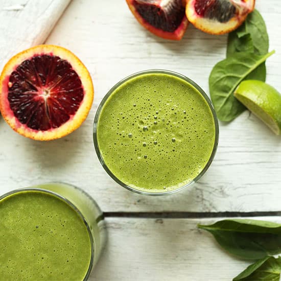 Blood Orange Green Smoothie