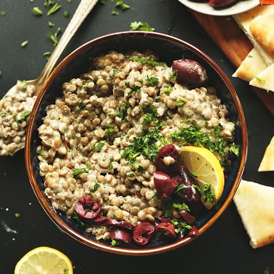 Mediterranean Lentil Dip