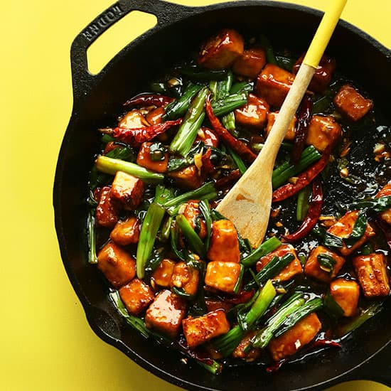 General Tso's Tofu Stir-Fry