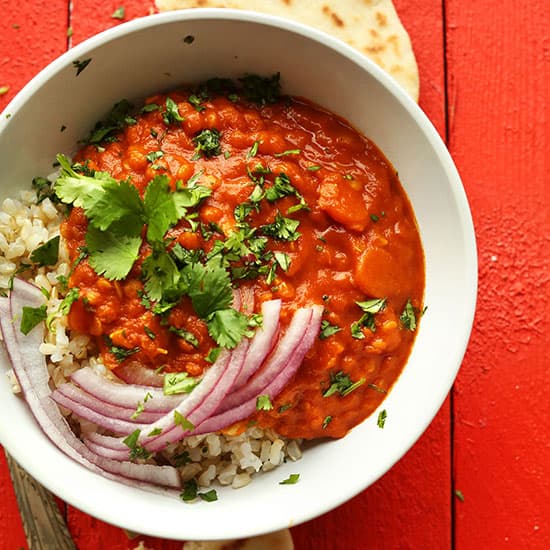 Spicy Red Lentil Curry
