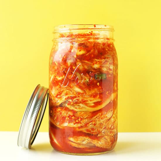 Easy Vegan Kimchi