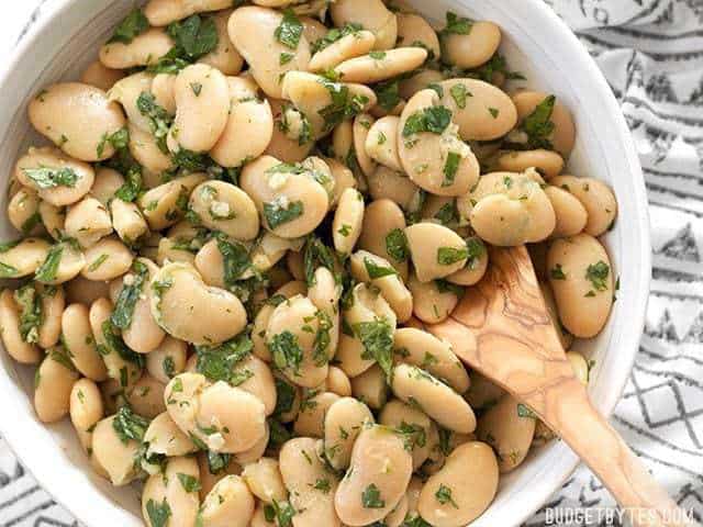 Marinated White Beans