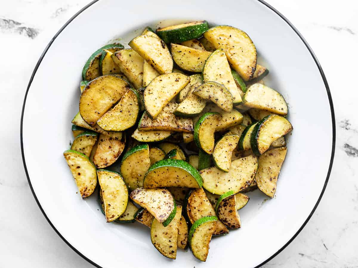 Lemon Pepper Zucchini