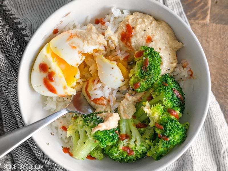Hummus Breakfast Bowls