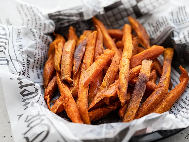 Spicy Sweet Potato Fries
