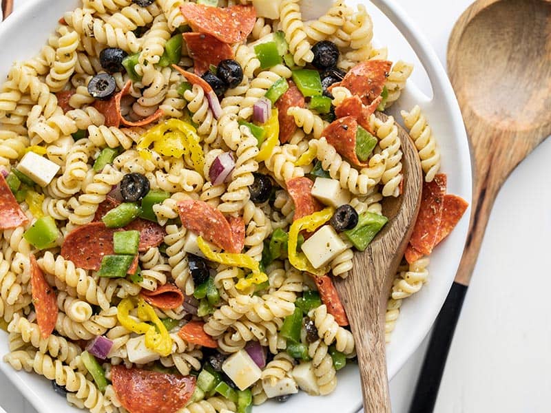 Italian Pizza Pasta Salad