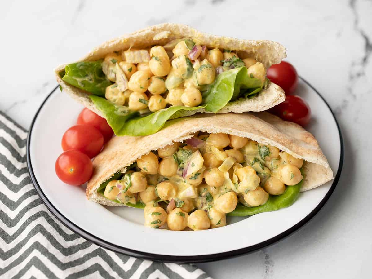 Curry Chickpea Salad