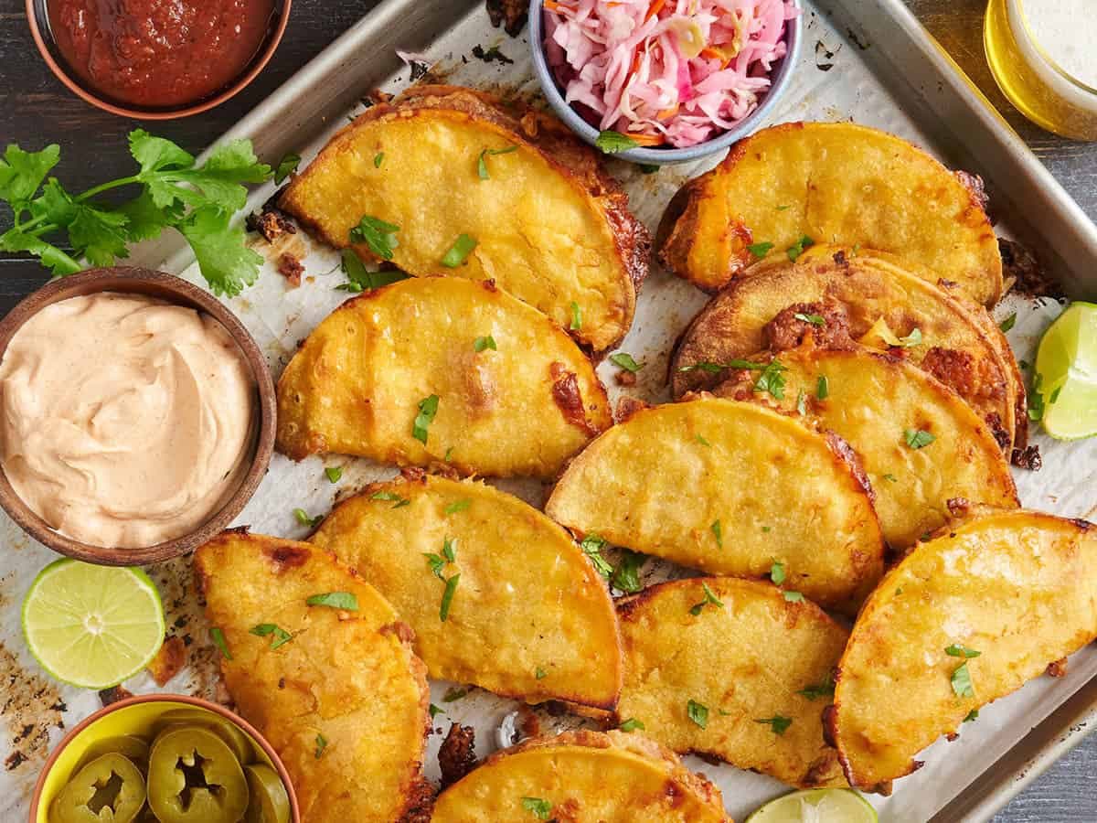 Crispy Sheet Pan Tacos
