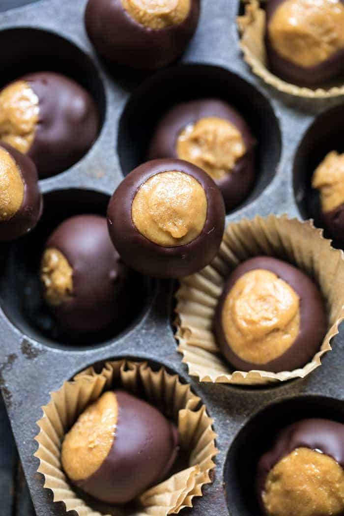 Healthy 5 Ingredient Buckeyes