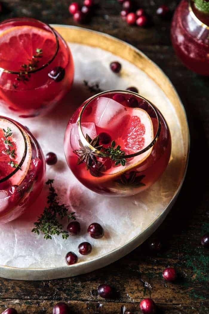 Cranberry Thyme Spritz