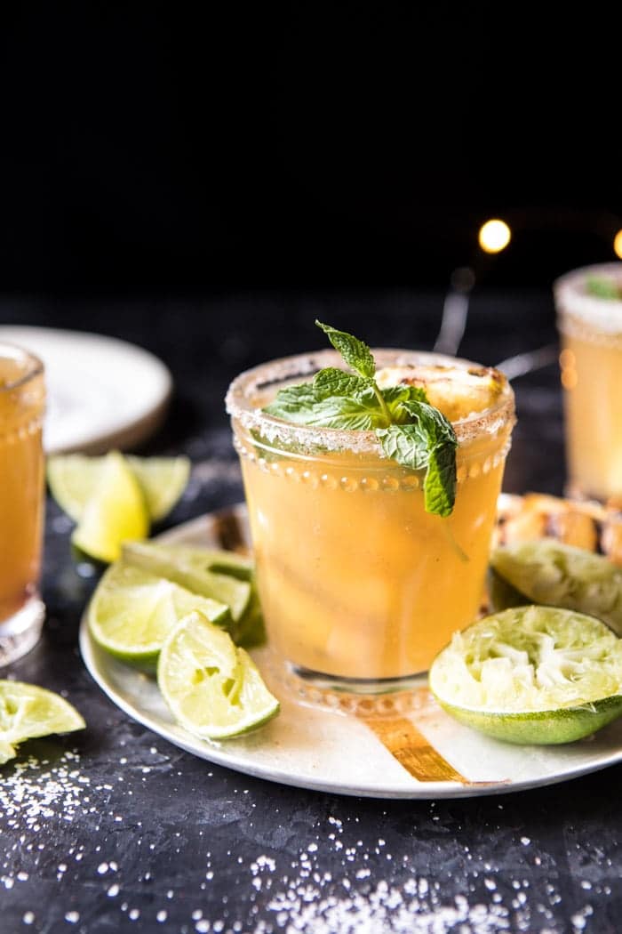 Pineapple Margarita Sparklers