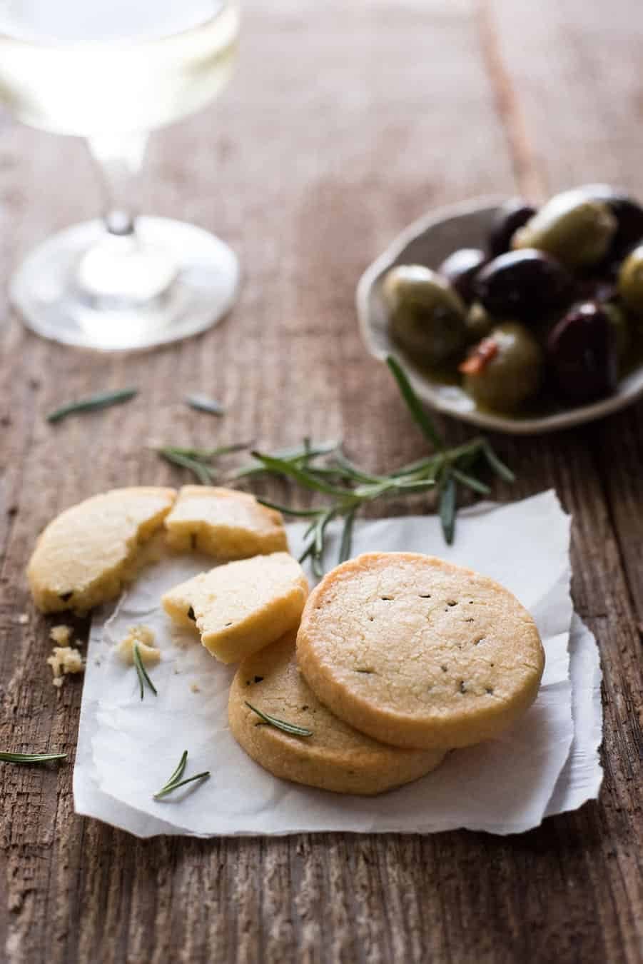 Parmesan Shortbread Biscuits