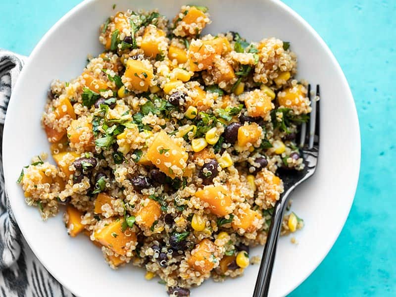 Chipotle Butternut Squash and Quinoa Salad