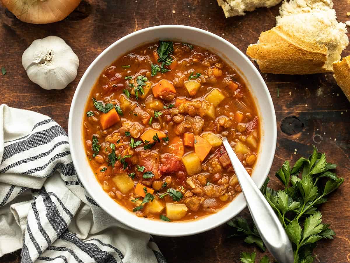 Tomato Lentil Soup