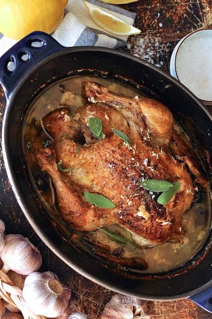 Jamie Oliver's Chicken in Milk {Seriously Delish}