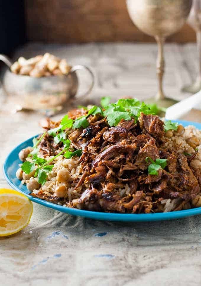 Middle Eastern Shredded Lamb